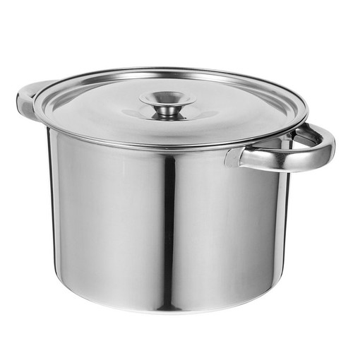Pentola stock acciaio - stock,
