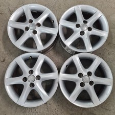 4 cerchi lega toyota yaris corolla r15 silver lt004109