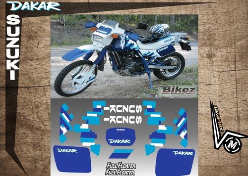 Adesivi suzuki dakar - dr, 650