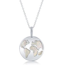 Collana Globo in Argento