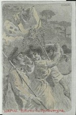 Illustratore B.CASCELLA - NAPOLI - Costumi napoletani      -- aav434