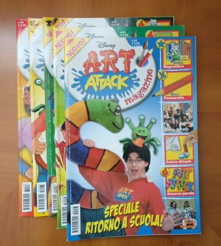 Riviste art attack - art,