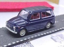 HACHETTE-Fiat Story Collection 1:43 Fiat 500 Giardiniera blu #20 by Norev