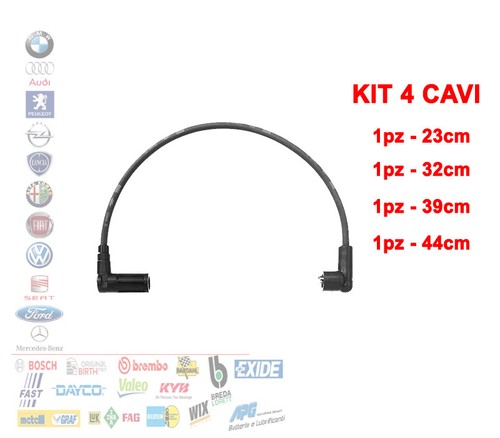 Kit set cavi candela motori - candela,
