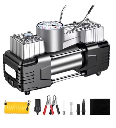 Gonfiatore pneumatici auto 12v - gonfiatore,