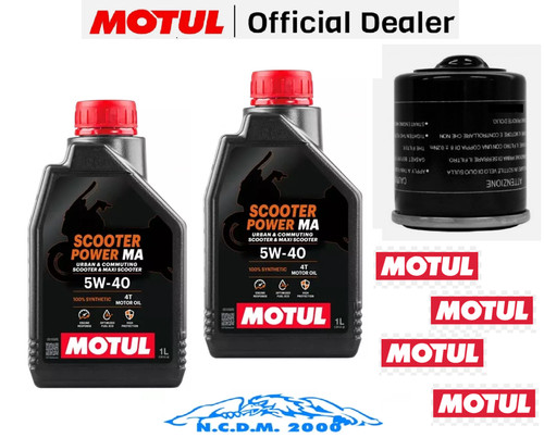 Tagliando 2lt olio motul - olio, 5w40