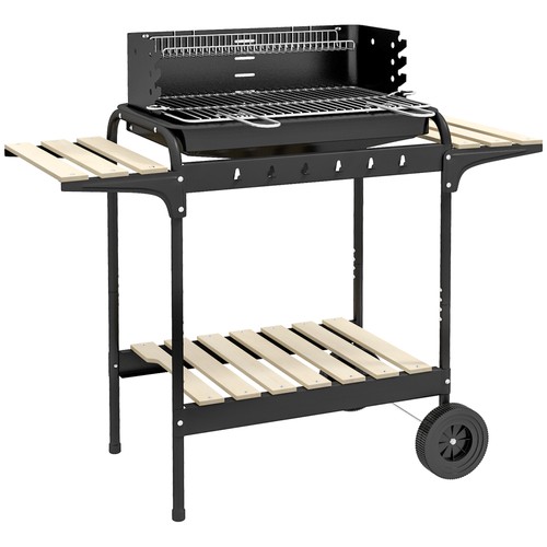 Outsunny carrello barbecue - barbecue, a
