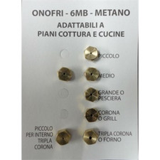 Onofri 7 ugelli cucina piano