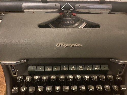 Macchina scrivere olympia - macchina,