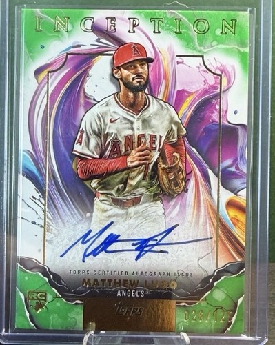 2025 topps inception matthew - topps,
