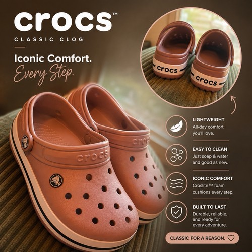 Crocs clog shoes - crocs,