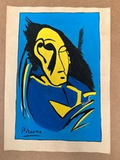 Pablo picasso disegno carta - disegno, su