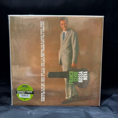 Franco cerri bossa nova vinyl - franco,