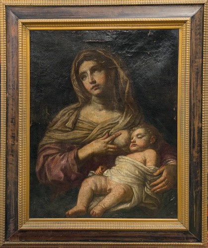 Madonna del latte olio su - latte,,