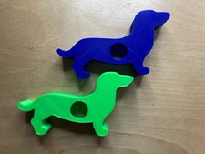 2x Cookie Cutter BASSOTTO Formine stampi biscotti cucina cane Gadget 3D NATALE