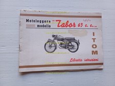 Itom Tabor 65 manuale uso