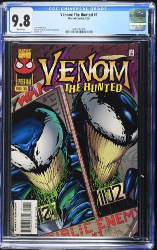 Venom the hunted cgc 9 - hunted, 9.8