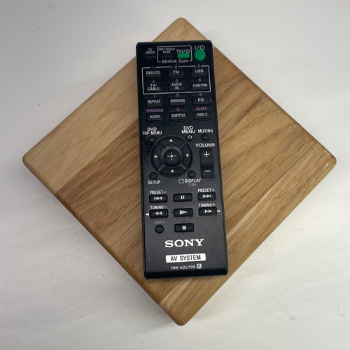 Sony adu138 system - sony, rm-adu138