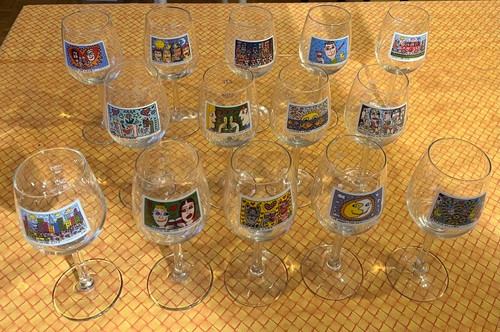 Bicchieri vino diversi - bicchieri,