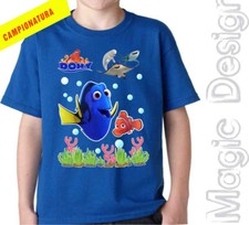 CAMPIONATURA Stampa T-shirt 5/6 anni ALLA RICERCA DI DORY FINDING DORY NEMO
