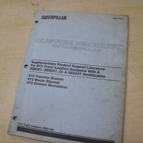 Cat caterpillar 973 caricatore - caterpillar,