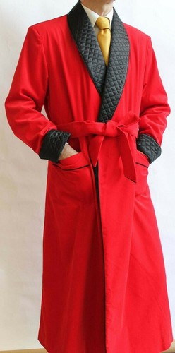 Uomo rosso fumare abito design - rosso,