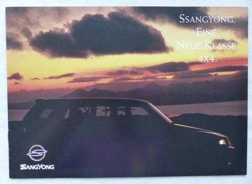 Programma ssangyong 4x4 - ssangyong,