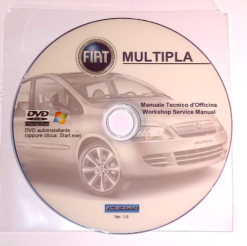 Dvd manuale officina fiat - dvd,