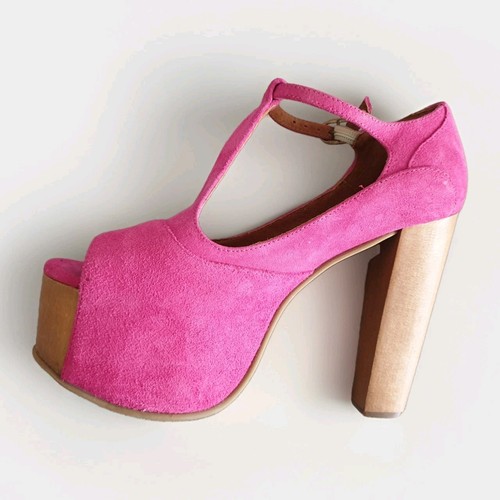 Y2k jeffrey campbell foxy - y2k, wood