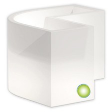 Vaso luminoso angolare lampada - vaso,