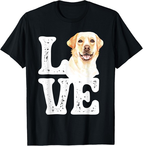Maglietta love labrador - maglietta,