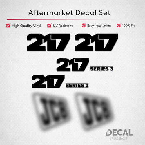 Set decalcomanie aftermarket