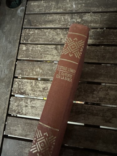 Libro rapporto con banca - libro,