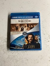 ROBIN HOOD PRINCIPE DEI LADRI BALLA COI LUPI 2 BLURAY OTTIME CONDIZIONI