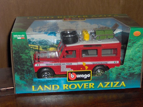 Land rover aziza bburago - bburago, 1:24