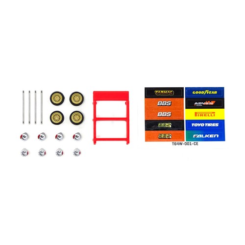 Tarmac t64w 001 set ruote - tarmac,