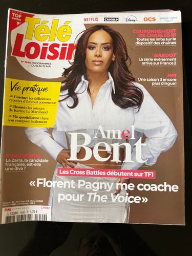 Télé loisirs 2023 amel - télé, 6/05/2023;