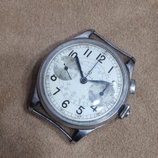 Omega chrono chronograph 33.3 monopusher 38mm oversize monopulsante reset crown