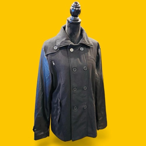 Seduka uomo nero pea cappotto - seduka,