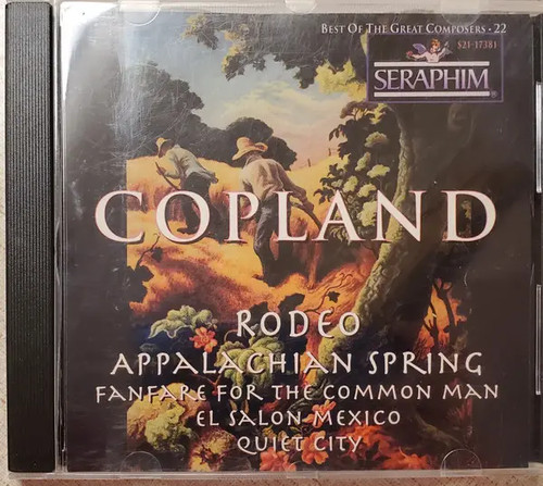 Copland rodeo appalachian - cd,