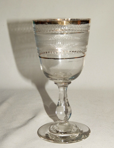 Bicchiere vino biedermeier - vino,