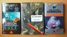 NEUROMANTE + LUCE VIRTUALE + AIDORU - Lotto 3 WILLIAM GIBSON Condizioni edicola