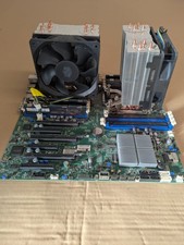 Supermicro X9DRi-F Server LGA 2011 DDR3 Dual Socket Motherboard, 32gb RAM, Xeon