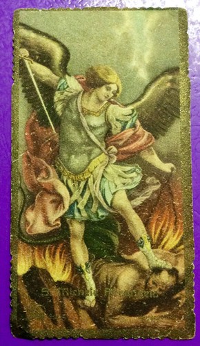 Santino holy card - holy, card,