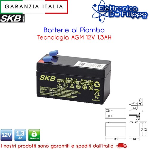 Batteria ermetica piombo - ermetica,