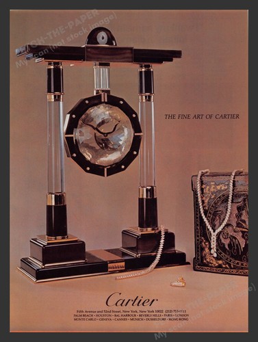Cartier fine art orologio - art, e