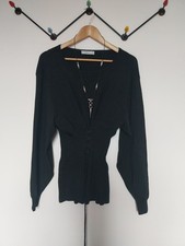 Top donna Zara gotico con