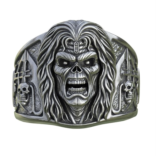 Anello eddie iron maiden - iron, fatto