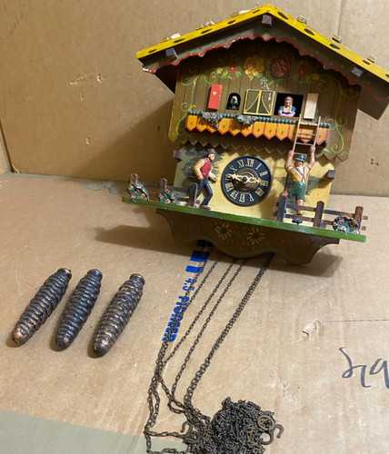 Antico orologio parete - da,