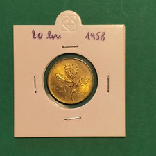 REPUBBLICA ITALIANA 20 LIRE 1958 OTTIMA CONSERVAZIONE